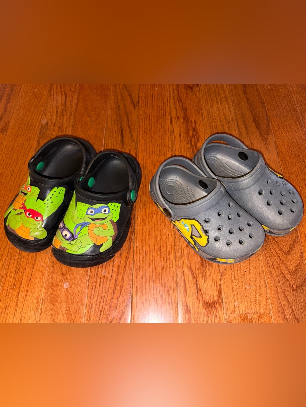 Set of 2 toddler Slip-On Rubber Clogs